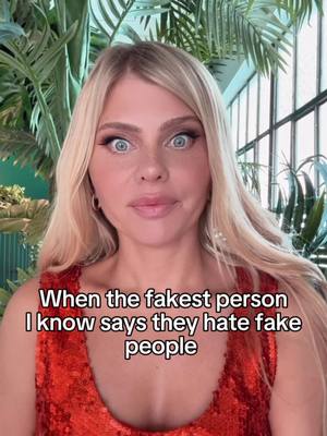 A post by @iamksenia on TikTok caption: Literally 😂 #fake #fakepeople 