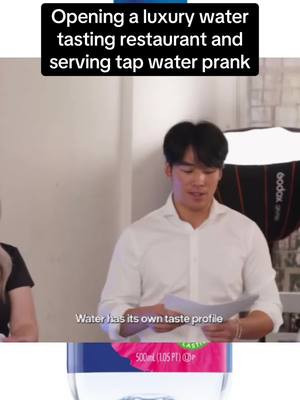 A post by @rrelate4u on TikTok caption: Luxury water tasting prank #prank #prankster #water 