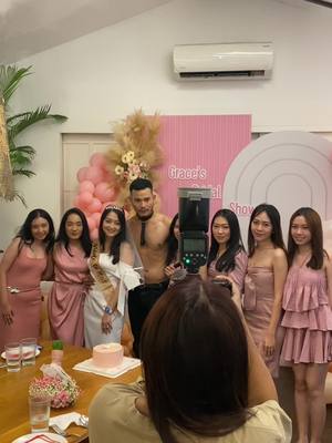 A post by @shoonshoon90s on TikTok caption: အမိုက်စား bridal shower လေး #bridalshower #photography #fypmyanmartiktok 