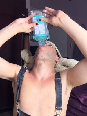 A post by @cristianoliveras on TikTok caption: Gulp on some mouthwash. It stinks.  IG:CristianOliveras