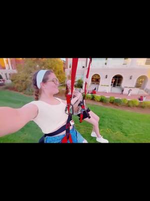 A post by @alliehinzz on TikTok caption: i love our day of dreaming. #belmontuniversity #zipline #lethopeabound @sarahwilton 