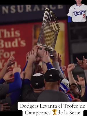 A post by @elreydelbeisbol_ on TikTok caption: Dodgers son los campeones de la serie mundial 2024#MLB #dodgers 