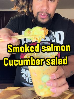 A post by @samoanfoodsurfer on TikTok caption: Cucumber salad after nine months= 🤰. To make healthier just substitute the mayo for fat free yogurt. #homemade #cucumbersalad #cucumber #DIY #samoa #samoan #foodies #foodtiktok #tiktokfood 