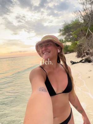 A post by @devtheyogi on TikTok caption: Richest ive ever been, in the only way that matters #yogateacher #bali  #yogagirl 