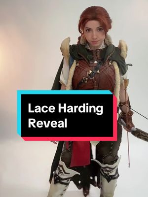 A post by @littlejem4 on TikTok caption: The reveal is finally here! To celebrate the launch of Dragon Age: The Veilguard, I was asked to bring Lace Harding to life. This cosplay has been an so fun to create and I’m so excited to share it with you all! Check out the full creation process on my YouTube! #DragonAge #veilguard #sponsoredbyea 