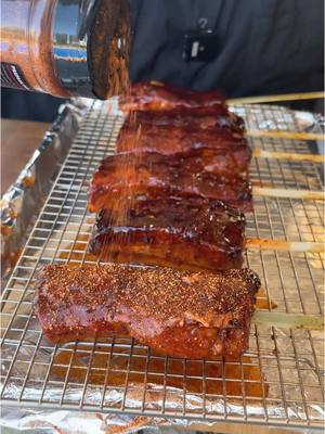 A post by @howtobbqright on TikTok caption: Candy for the kids… Candy Apple Burnt Ends for the adult trick or treaters #halloween #burntends #bbqtiktok #howtobbqright 