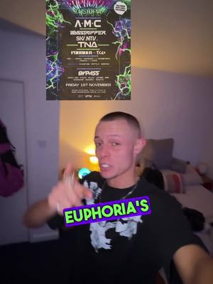 A post by @anthonykent_ on TikTok caption: dnb halloween rave - euphoria👀 @EUPHORIA #euphoriaravez #halloweenrave #dnbrave #fyp #euphoriahalloween  cc: amc, skantia, skantia tune, TNA, bypass, euphoria halloween, mint warehouse, leeds rave