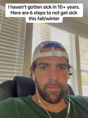 A post by @nickdiller_ on TikTok caption: 6 steps to not get sick this winter. Number 6 is surprising.  #naturalhealth #sickness #fluseason #healthylifestyle 