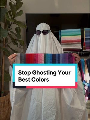 A post by @foryourreputatio on TikTok caption: Why ghost your best colors? 👻💀       They’re here to make you look alive! Discover the shades that light up your look and give your style some serious spirit this season.       Comment Color Analysis for more info or visit the link in my bio.                Like-Follow-Share-Save                                                                    ___________________________________________                       Style Tips | Color Analysis Session| Style  Upgrade | Seasonal Color Analysis | Color Analysis Benefits                 #seasonalcoloranalysis #vegascoloranalyst👑 #findyourpalette #confidenceboost                                                 #happyhalloween 