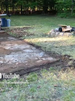 A post by @followthecompassnorth on TikTok caption: Building the ultimate outdoor homestead kitchen & firepit.