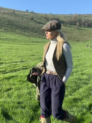 A post by @evie__dyer on TikTok caption: Blue sky day  #countryside #gamebird #countrylife #britishcountryside @Doyenne The Label #agri  