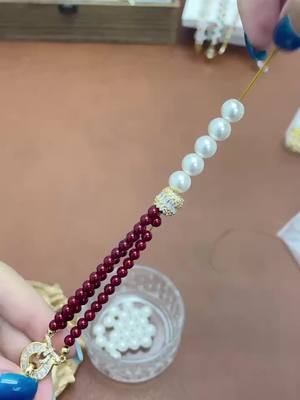 A post by @spacesandj on TikTok caption: You tell me this isn't cute?! And all made by hand and love~#bracelet #handmadejewelry #handcraftedjewelry