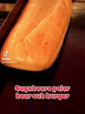 A post by @sugabear321 on TikTok caption: Polar bear sub burger