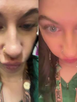 A post by @snazzyshelbss on TikTok caption: #duet with @shelbs same place same shirt