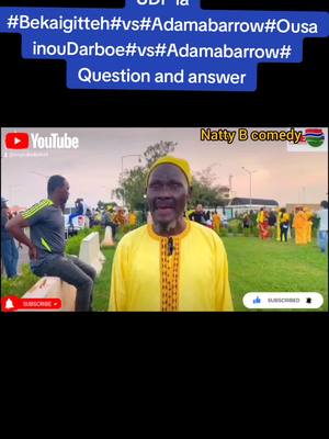 A post by @bayayanatty on TikTok caption: UDP la #Bekaigitteh#vs#Adamabarrow#OusainouDarboe#vs#Adamabarrow# Question and answer#gambian_tiktok🇬🇲🇬🇲 #sengaltiktoker🇸🇳 #vs #full #fy #video #comedia #tik_tok #new #tiktok_india #viral_video #treanding #news#bayaya #gamb 