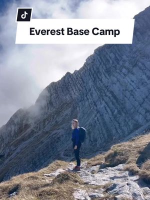 A post by @sightsofsara on TikTok caption: I am leaving for Nepal to trek to #everestbasecamp in less than 2 weeks!! So nervous but also so excited 🤩🏔️  . . #solofemaletraveler #outdooradventures #Hiking 