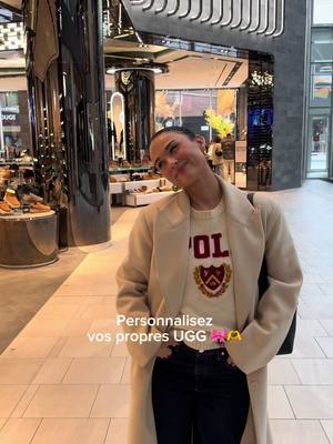 A post by @noemiemarleau on TikTok caption: Personnalisez vos propres @UGG® au  @Browns , à la boutique B2 à Montréal! 🥹🎀 Le plan parfait pour toi et ta meilleure amie ce week-end!  #ad 