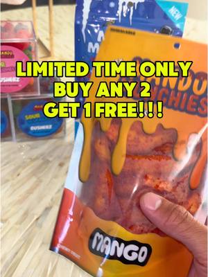 A post by @mando.munchies on TikTok caption: MANDOMUNCHIES. COM (WHILE SUPPLIES LAST) 🥳🚨⏳⏳⏳ #candy #chamoy #freezedriedcandy 