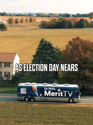 A post by @drphil on TikTok caption: As the results come in, @Merit Street  has it all. #election2024 