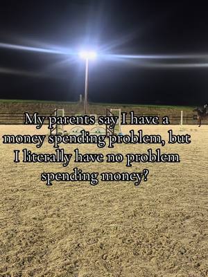 A post by @lilymason011 on TikTok caption: 😵‍💫  #horses #showjumping #money #equestrian 