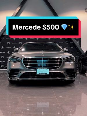 A post by @figo.cars on TikTok caption: - تغطية الجوهره 💎 S500  نزلت بالانستقرام الرابط في البايو او اكتبوا بالانستا figo.cars  -  #سيارات_فخمة #اكسبلور #السعودية #سيارات #مرسيدس2023 #mercedes #mercedesbenz #الرياض #mercedes_s500 