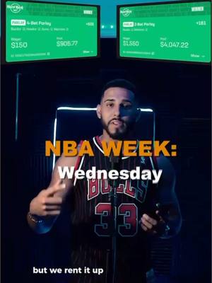 A post by @mm_locks on TikTok caption: NBA SEASON WEEK 3 poppin off tonight with 15 games! Whos ready to make some bread? Link in bio #hardrock #hardrockbet #fy #fyp #money #NBA #basketball #season 