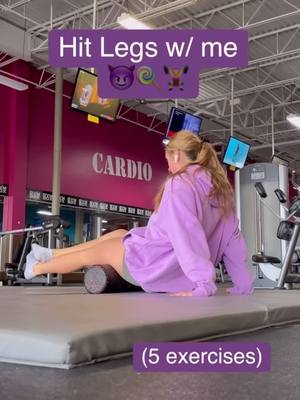 A post by @aubrey_oller on TikTok caption: FULL LEG DAY 😈🍭🏋️‍♀️ (calf raises not recorded) Glute and Hamstring Focused  - 4x8-12 for each exercise :) @prosupps | Code: Aubrey10 #gym #workout #fitness #health #gymmotivation #healthylifestyle #fit #gymrat #workoutmotivation #strengthtraining