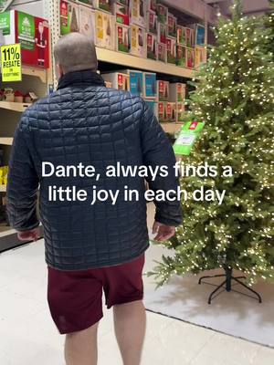 A post by @mariocorto on TikTok caption: Tonight a trip to @Menards  made Dante’s day!! #family #itsdantesjourney #autismawareness #kindness @Santa Claus 🎅🏻 ✨❄️ 