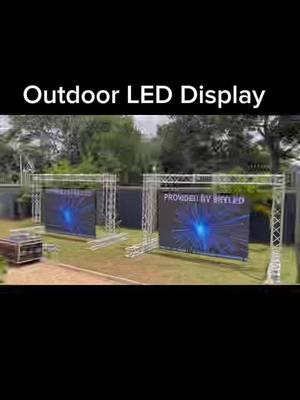 A post by @sryleddisplay on TikTok caption: Outdoor LED display, clear image quality, fast installation and disassembly#leddisplay #outdoorledscreen #eventledscreen #leddisplayscreen #sryled 