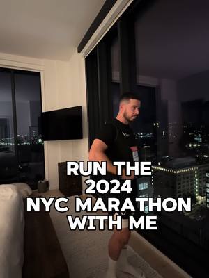 A post by @vinnyguadagnino on TikTok caption: Run the #nycmarathon with me ! 