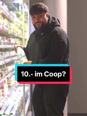 A post by @baranabii on TikTok caption: Wieviele Produkte könntest du mit 10.- Einkaufen?😁 @Coop  • • #MeinCoop #Prixgarantie #Streetingerview #Werbung #Anzeige 