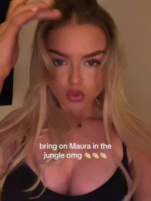 A post by @celiafarnon16 on TikTok caption: Icon @MauraHiggins   #maurahiggins #imaceleb  #jungle #antanddec 