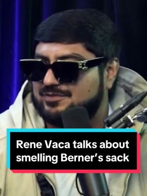 A post by @stinje on TikTok caption: @Rene Vaca speaks about meeting @Berner at his comdey show in Petaluma on the Dr. Greenthumb Podcast hosted by @B Real #berner #renevaca #breal #drgreenthumb 