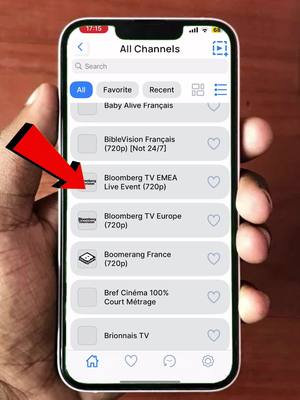 A post by @astuce_le_h on TikTok caption: Une astuce simple, une application pour regardez toute les chaînes de TV sur téléphone