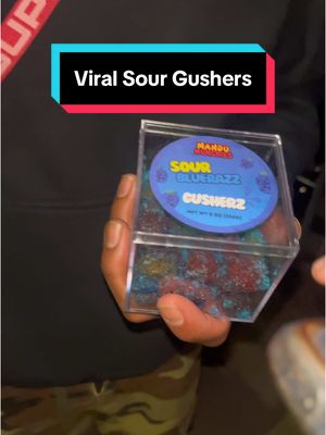 A post by @mando.munchies on TikTok caption: Yup! Head to MANDOMUNCHIES. COM for the BUY 2 GET 1 🆓 🥳🚨⏳ #sourgushers #gushers 