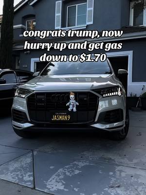 A post by @quattroturbos on TikTok caption: #maga #trump #election #gas #car #joke 