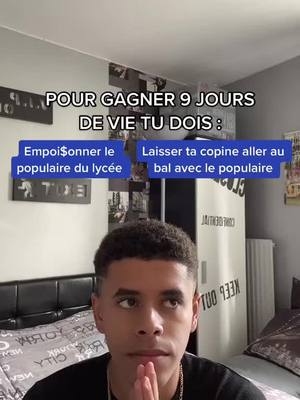 A post by @benji_eznn on TikTok caption: PARTIE 2 : On me propose 9 jours de vie en plus 😳 #pov #pourtoi La partie 1 sur ma vidéo précèdente