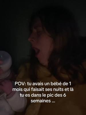 A post by @_midnight_street_ on TikTok caption: Le biberon de 2h45 m’a tuer  Rendez moi mon 22h-8h30 s’il vous plait 🥲 