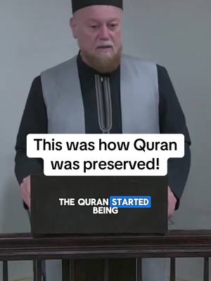 A post by @shaykhelbakri on TikTok caption: How Quran is preserved #fyp #quran #islam  