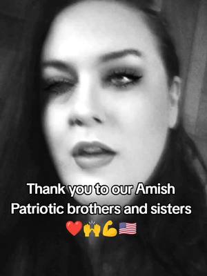 A post by @fire_of_lions on TikTok caption: we are grateful for our American Amish communities!! we love y'all 💞 #amish #pa #2024 #usa #america #amishtiktok #farm #freedom #liberty #trump 