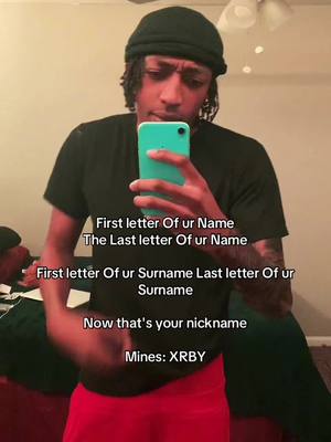 A post by @thereal_ddotxzay on TikTok caption: Cool nickname ? #fyp #nickname 