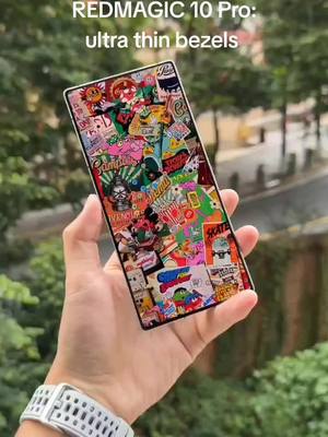 A post by @detective_zt on TikTok caption: REDMAGIC 10 Pro features ultra thin bezels. #redmagic #redmagic10pro #gaming 