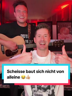 A post by @sdp_die_band on TikTok caption: Scheisse baut sich sich nicht von alleine 😂❤️ 