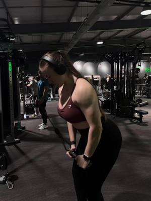 A post by @paigecosgrovex on TikTok caption: Winter arc… so far so good.  Chest, shoulder and tricep session 💪🏻  #fyp #foryou #viral #foryoupage #newcastle #gym #GymTok #gymmotivation #chestday 