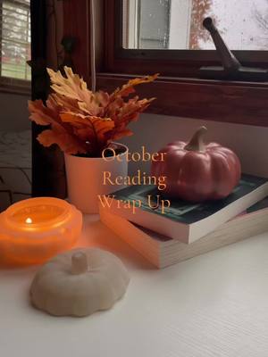 A post by @ilbooksttmats on TikTok caption: October Reading Wrap Up 🍁🎃 #octoberreads #readingwrapup #booksread #octoberreadingwrapup #autumnreads #monthlyreadingwrapup #ilbooksttmats 