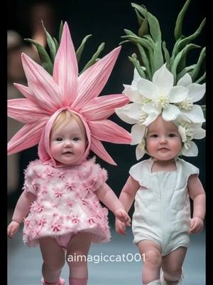 A post by @babyfashionshow7788 on TikTok caption: Baby fashion show | part 63 #baby #fashionshow #fyp #fashion #babys #babylove #flower #foryou #AI #ai 