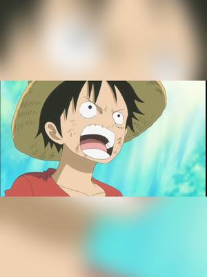 A post by @snik.anime on TikTok caption: #luffy #onepiece #extrait  Luffy ne veut pas être un héro. Île des hommes poissons.