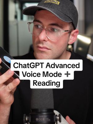 A post by @chatgpt on TikTok caption: ChatGPT voice mode as your personal genius mentor. | @Adam Stewart | Marketing & AI Creator Takeover