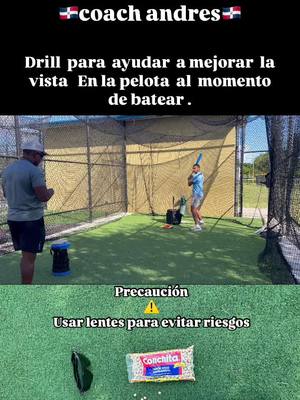 A post by @thebaseballfundamentals on TikTok caption: 🇩🇴coach andres. Una simple idea es simple hasta que demuestre resultados. ⚾️✅👍🏾 #baseball #beisbol #sofball #perceverancia #dedication #éxito #baseballdrills #parati #fyp #