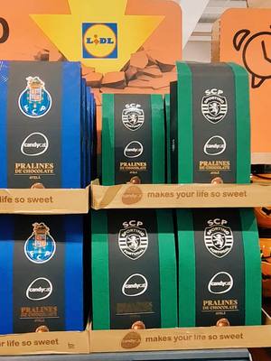 A post by @runcrosstrail on TikTok caption: Quais são os teus #chocolates preferidos? 😋😄 #sporting #porto #benfica #lidl  @lidlportugal 